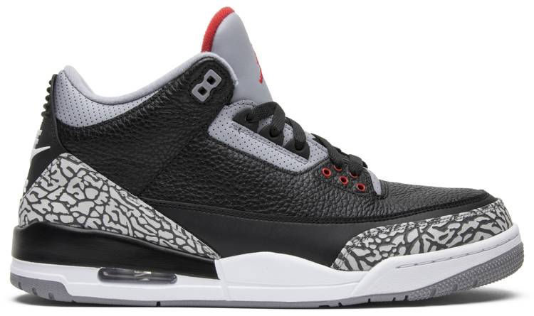 Jordan 3 Retro OG 'Black Cement'